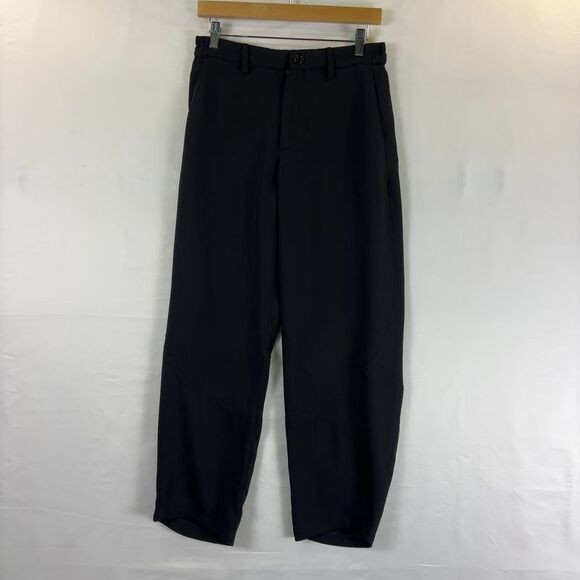 Ruti The Wide-Ish Pants Barrel Elastic Waist